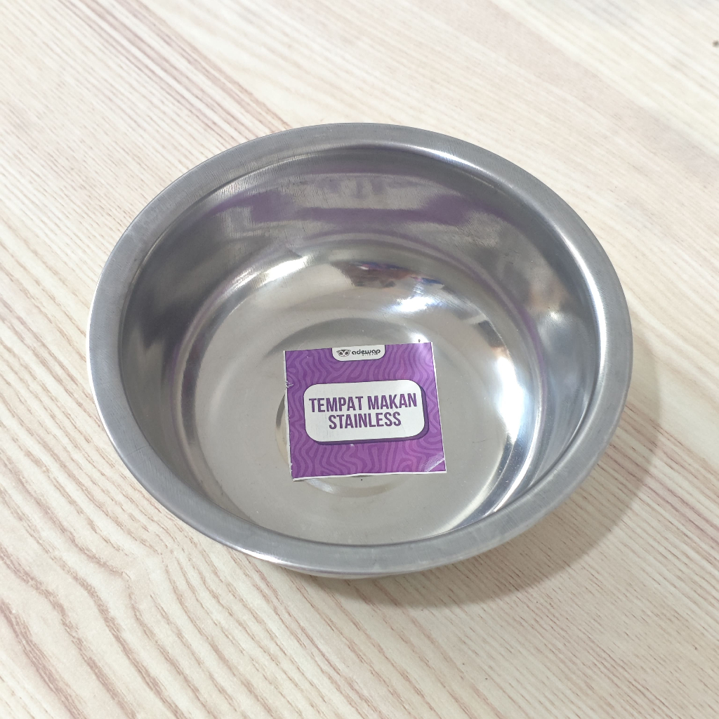 ADEWAP GLIDER Tempat Makan Stainless Steel Sugar Glider