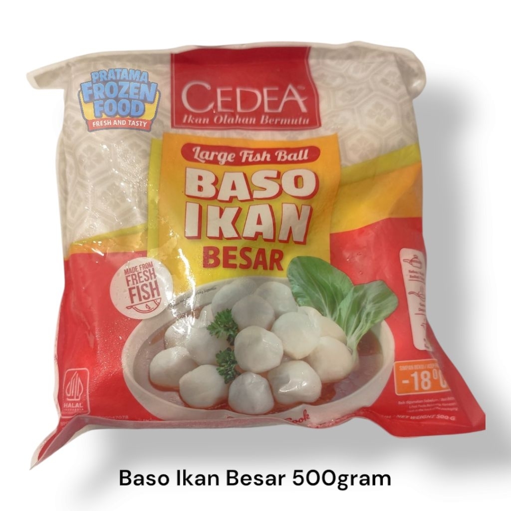 

CEDEA Baso Ikan Besar 500gram