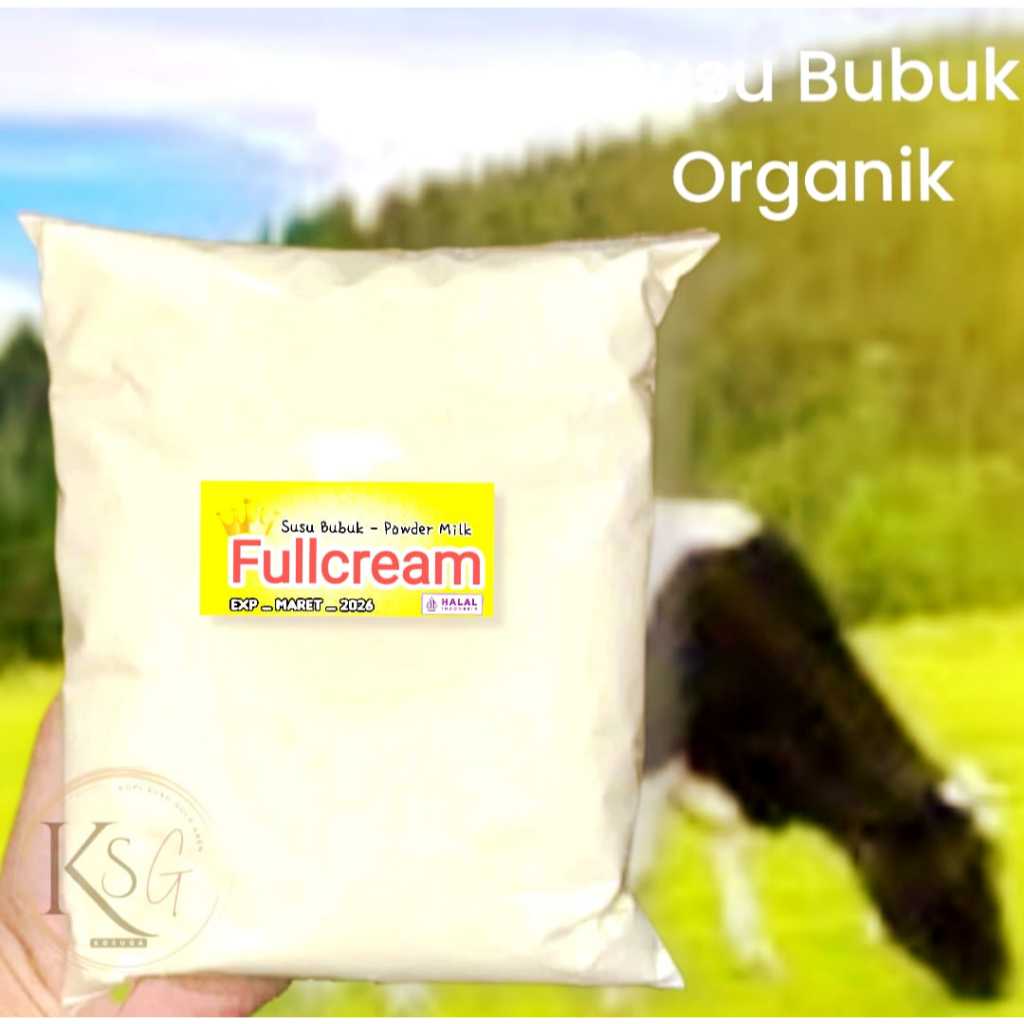 

Susu Bubuk Fullcream Rasa Original Repack Kiloan Terlaris Kemasan netto 500gr Lezat Bergizi