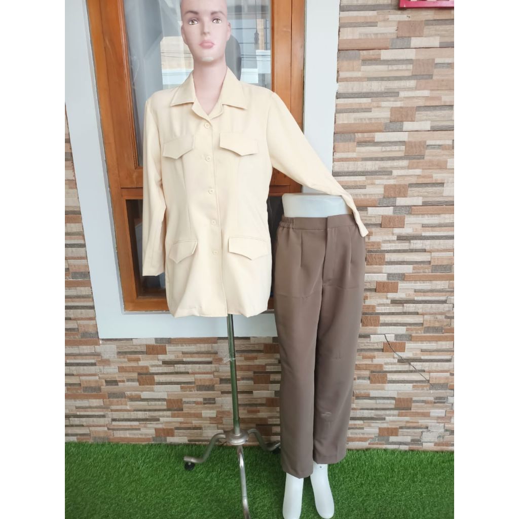 pdh kemhan wanita bahan luizzi