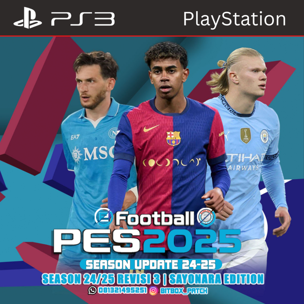 GAME PES 2025 BITBOX PATCH WINTER 2025 PS3