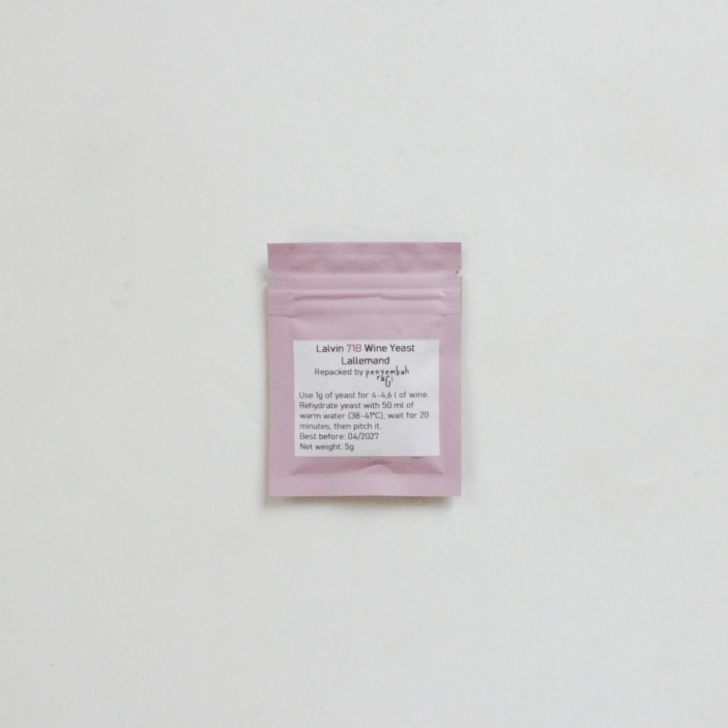 

Lalvin 71B Yeast, Repacked 5g