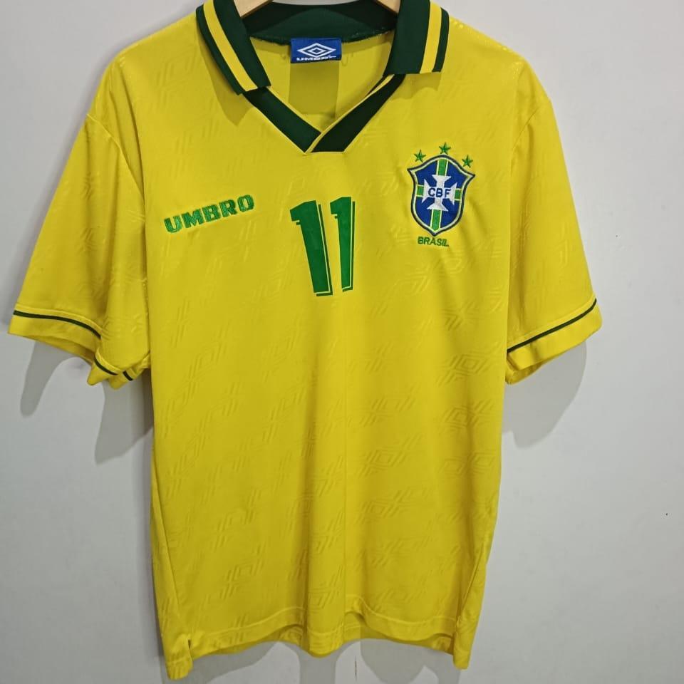 Jersey Timnas Brazil 1994 home template second