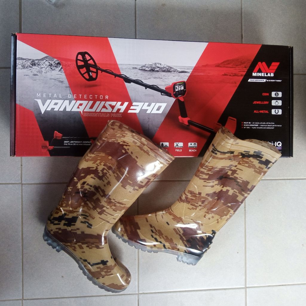 Metal detector Minelab Vanquish 340, Original dan bergaransi