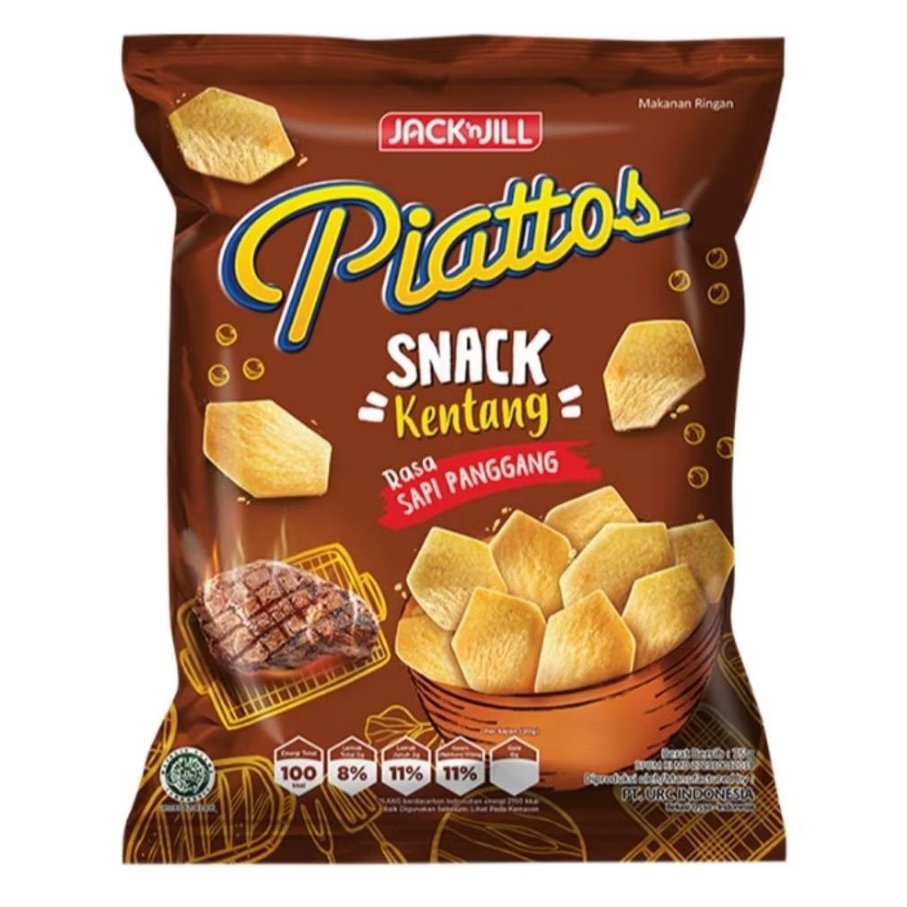 

Piattos Snack Kentang Sapi Panggang 68 g
