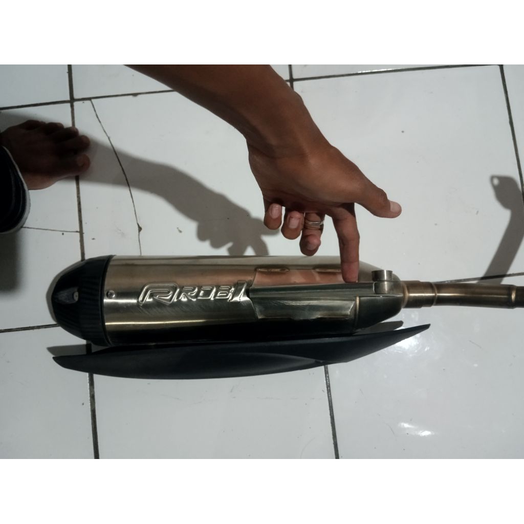 Knalpot ROB1 ROB 1 Untuk Beat 2019 Keatas Beat deluxe