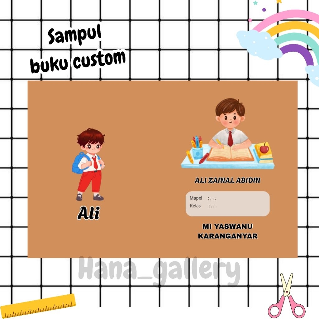 

SAMPUL BUKU CUSTOM (ISI 10 LEMBAR)
