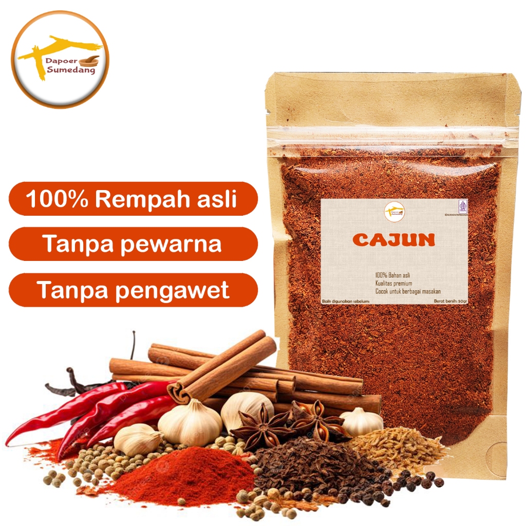 

Bumbu Cajun/Cajun Seasoning/Rempah Murni/Bumbu Masak by Bumbu Dapoer Sumedang