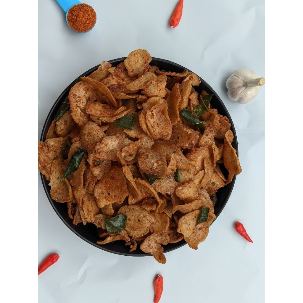 

Basreng Ikan pedas daun jeruk