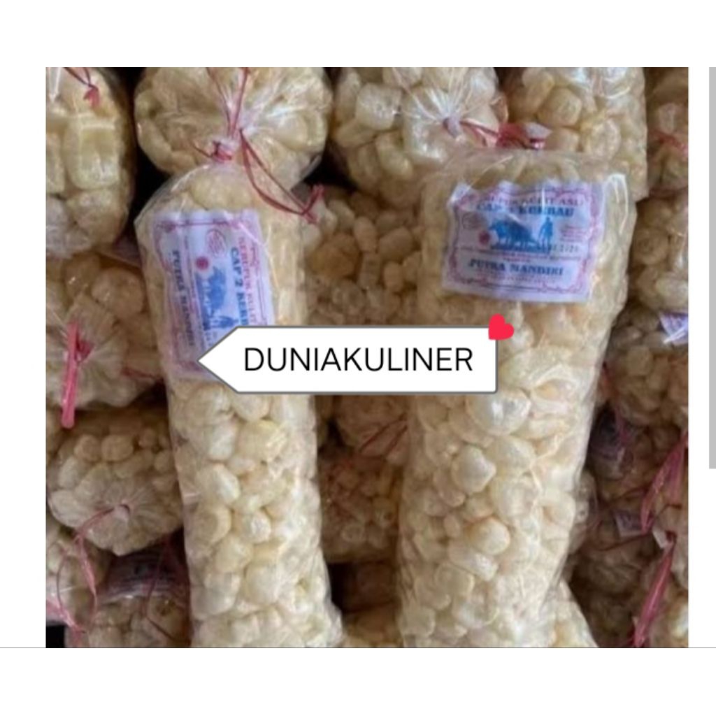 

1 BALL KERUPUK KULIT SAPI GURIH ASIN SIAP DIMAKAN