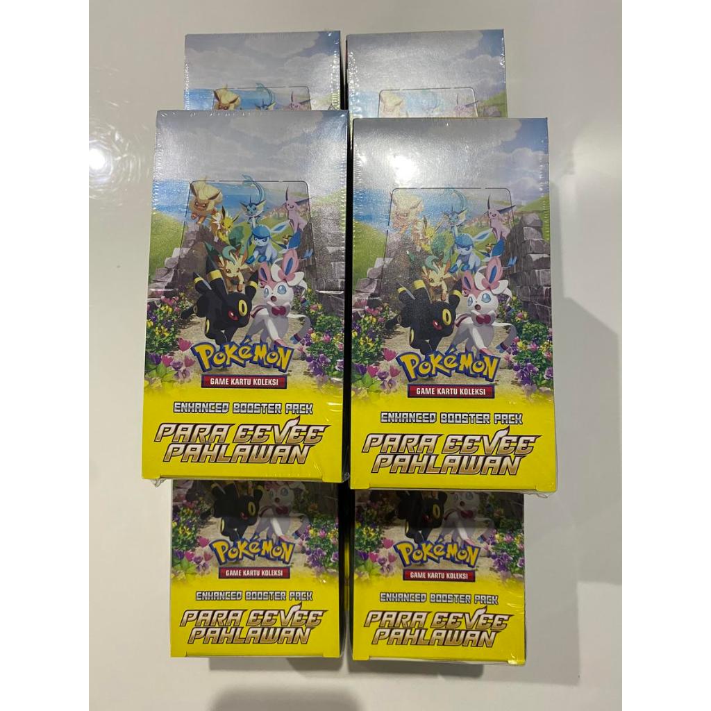 Para Eevee Pahlawan Booster Box Pokemon Indonesia