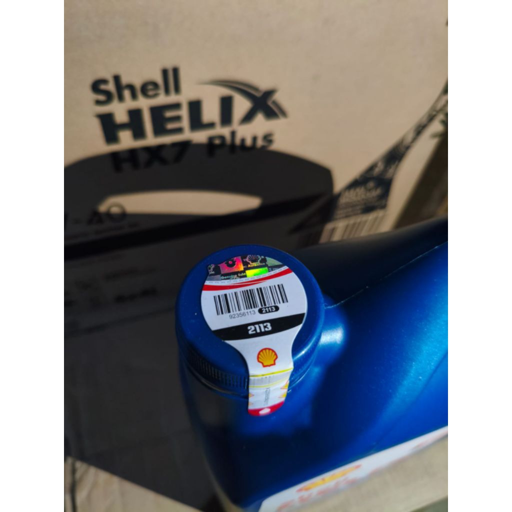 OLI MOBIL SHELL HELIX HX7 SAE 4 LITER
