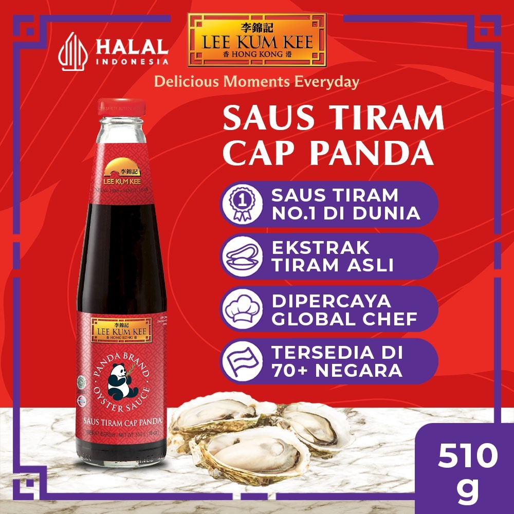 

[oddsolshop] pekanbaru/Lee Kum Kee Saus Tiram Cap Panda 510GR Oyster Sauce Bumbu Masak Saos Makan