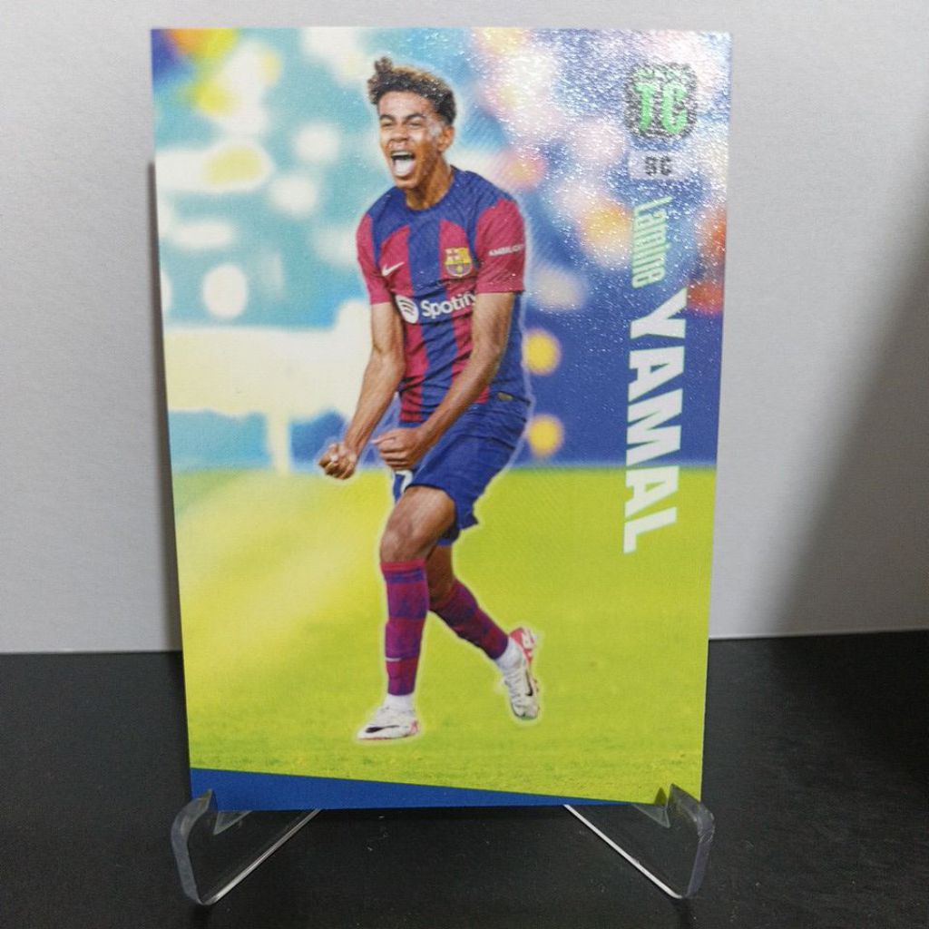 Kartu Bola Panini Top Class : Lamine Yamal Barcelona