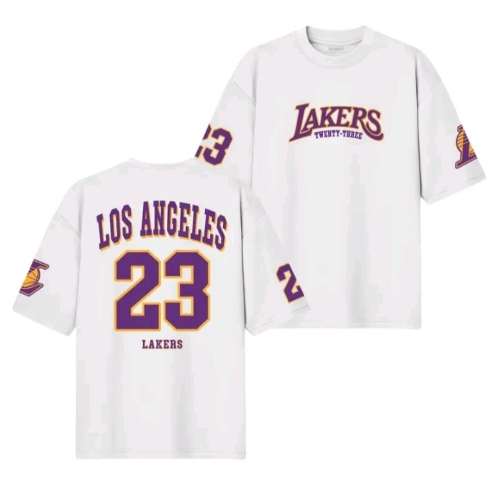 KAOS T shirt Lakers 23 los angeles