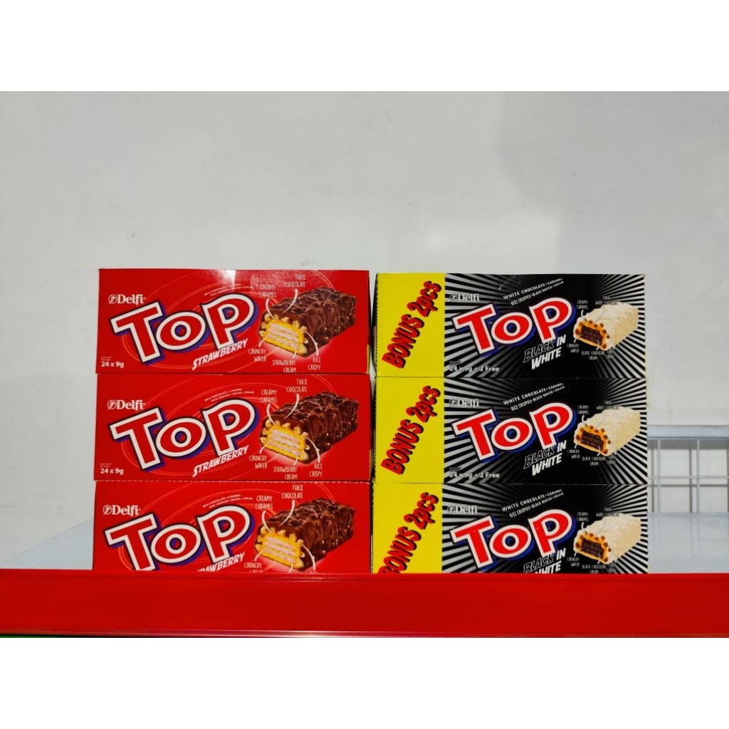 

Delfi Top Chocolate (1 Box isi 24 pcs)