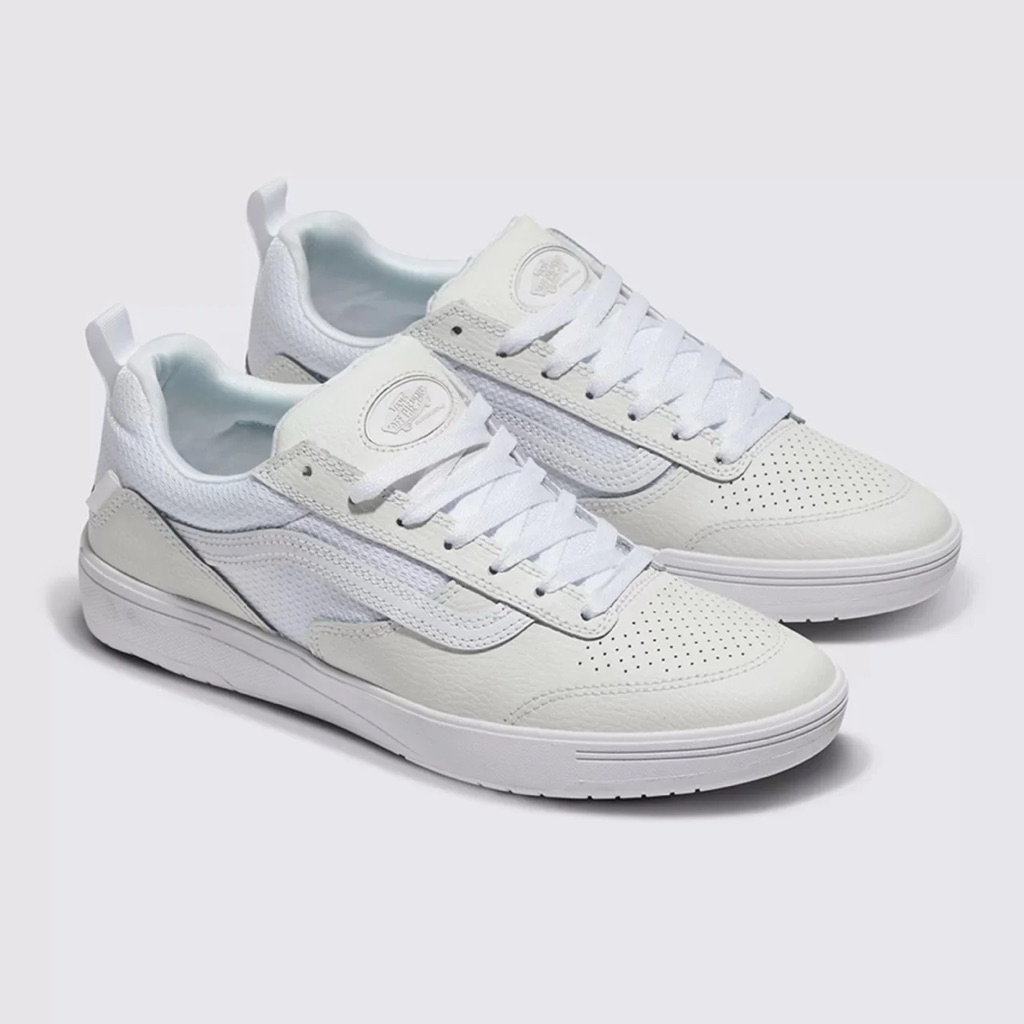 Vans Skate Zahba Leather Shoe - White