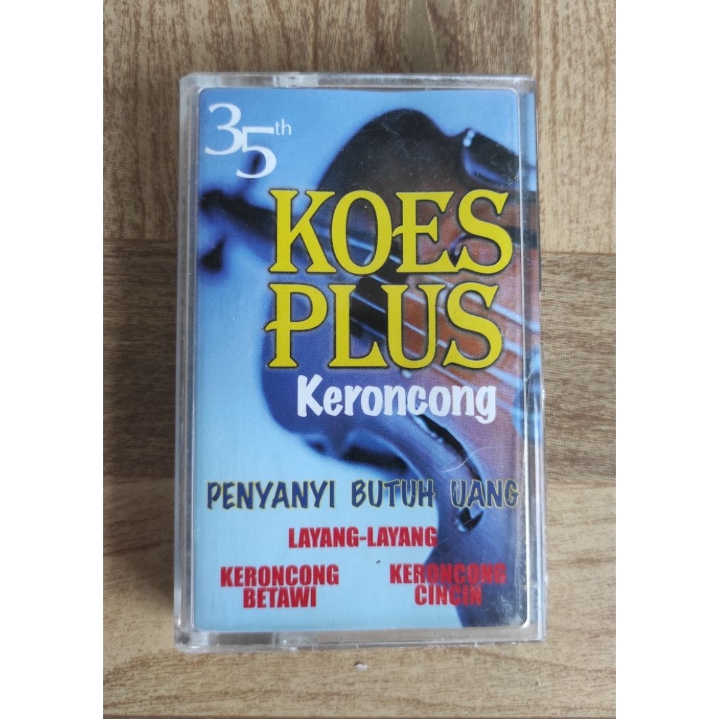 kaset pita 35th KOES PLUS "keroncong"