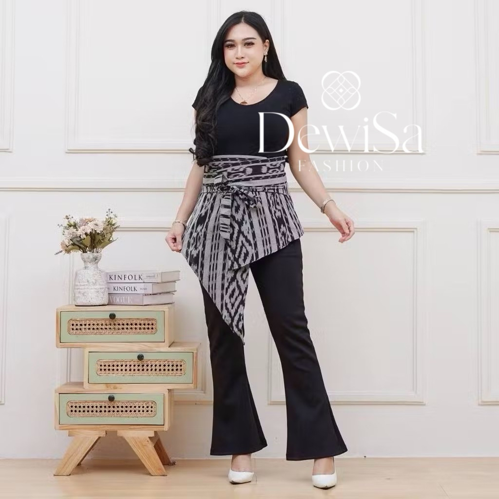 [TENUN ETNIK] Obi Belt Tenun Obi Belt Etnik Ikat Pinggang Wanita