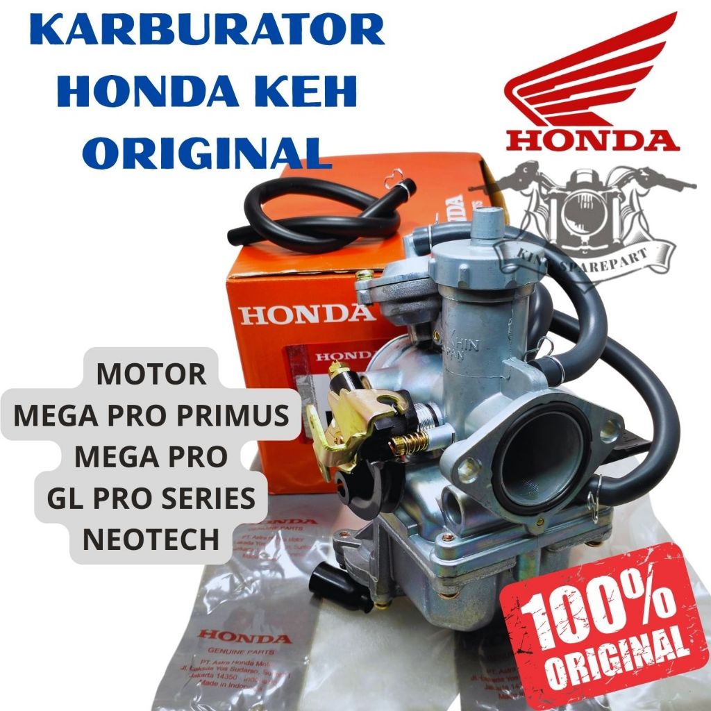 KARBURATOR HONDA KODE KEH MOTOR MEGA PRO PRIMUS GL PRO SERIES NEOTECH 100% ORIGINAL