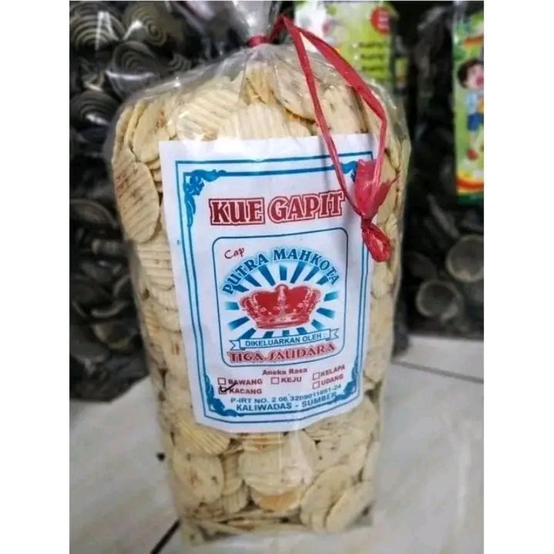 

Kue Gapit Rasa Kacang Kemasan 1bal Kualitas Super Khas Cirebon