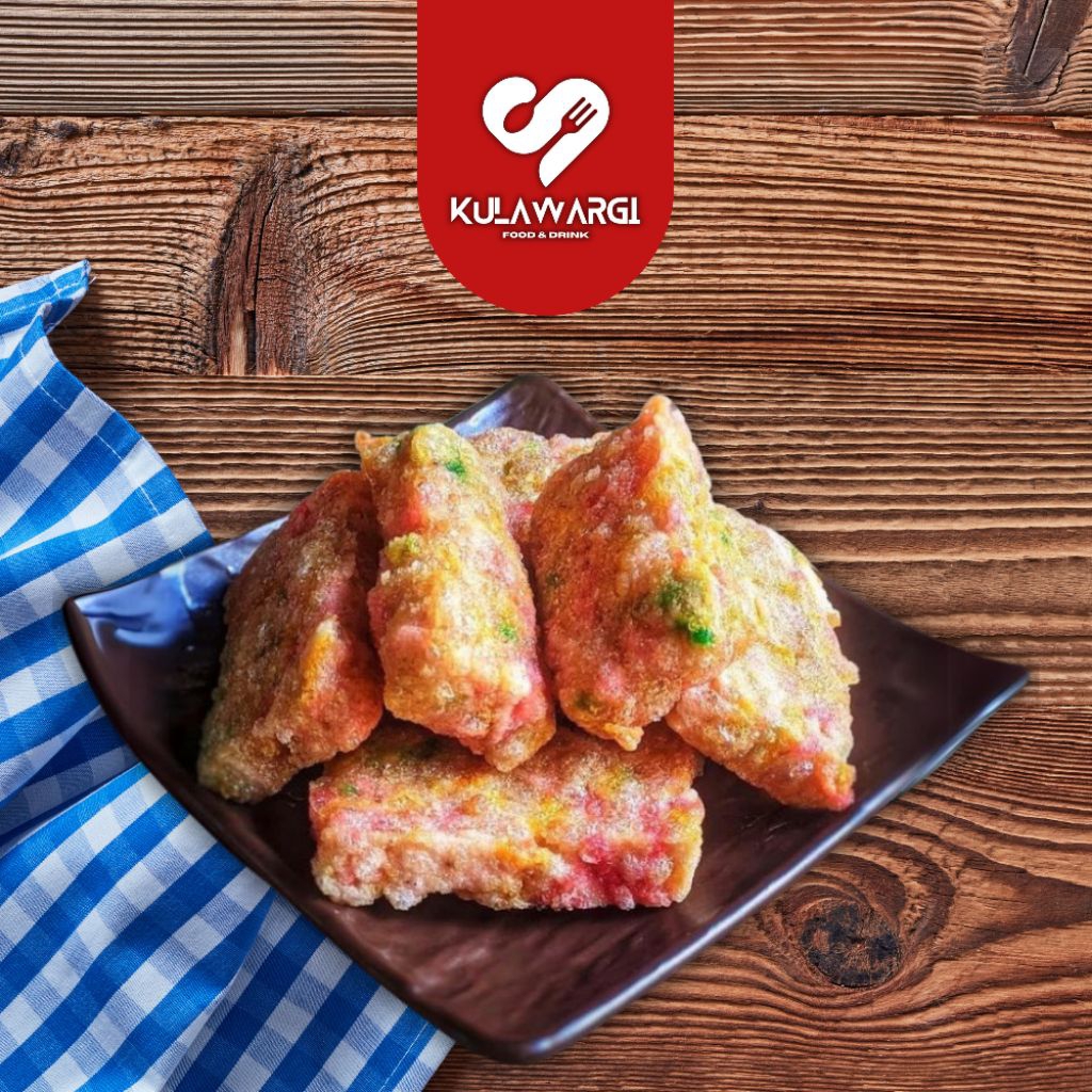 

[Promo] Cipuk Aci Kerupuk Isi 9pcs + Chilli Oil Frozen Food by Kulawargi