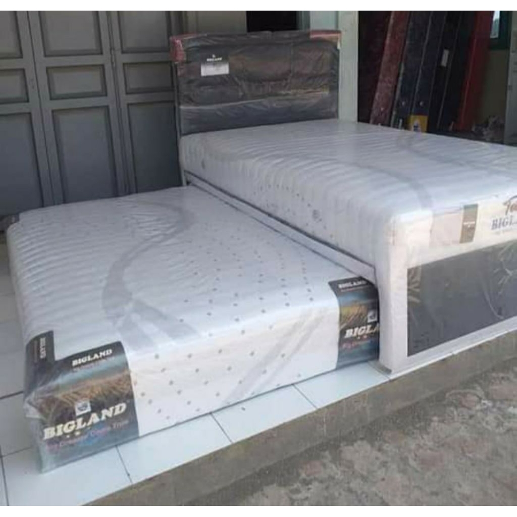 Set Springbed Bigland Sorong 2in1 ukuran 120x200