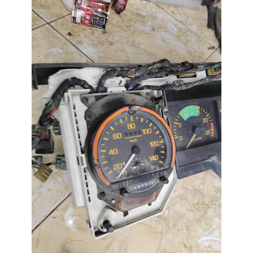 speedometer fuso the greet 355 v8 fp419/fs429 startup