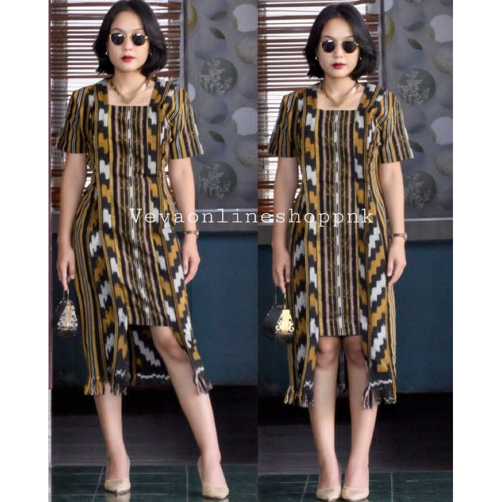 DRESS TENUN KEKINIAN//DRESS TENUN MODEL BARU