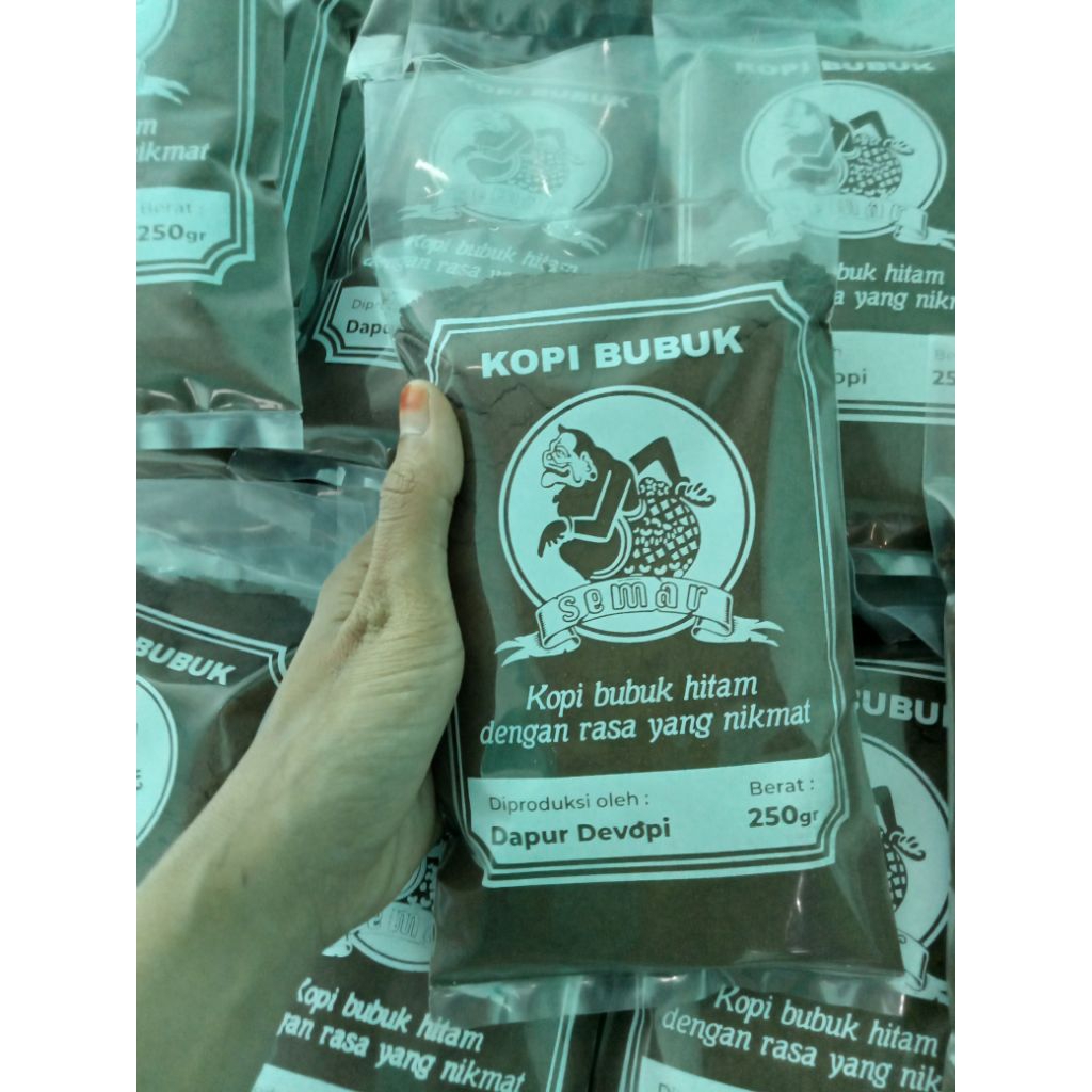 

Kopi bubuk 250gr cap Semar