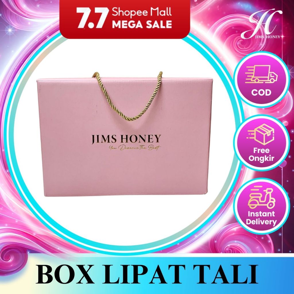 

JIMS HONEY BOX LIPAT EXCLUSIVE PINK TALI GOLD