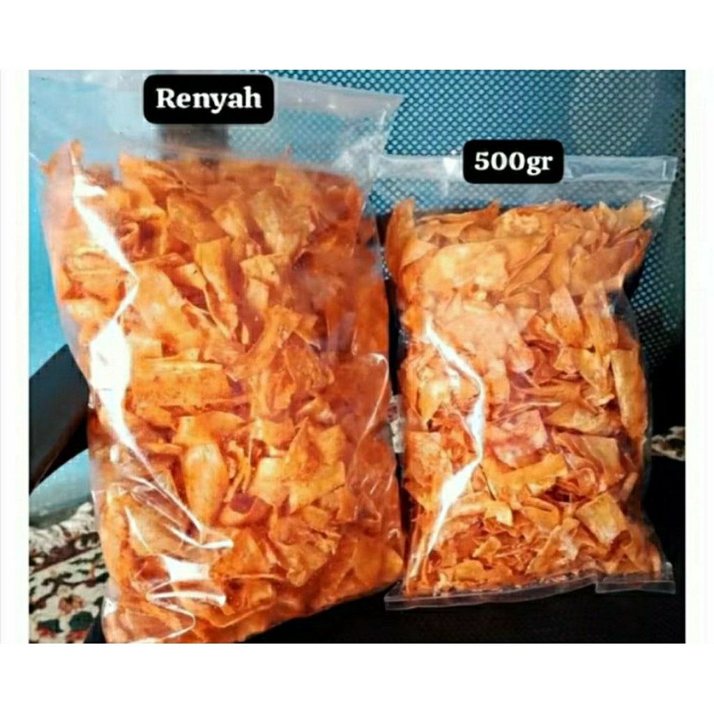 

Keripik Singkong Kriwil Pedas Daun Jeruk Kemasan 500 Gram x 2 pack gratis packing babblewarp snack Bandung