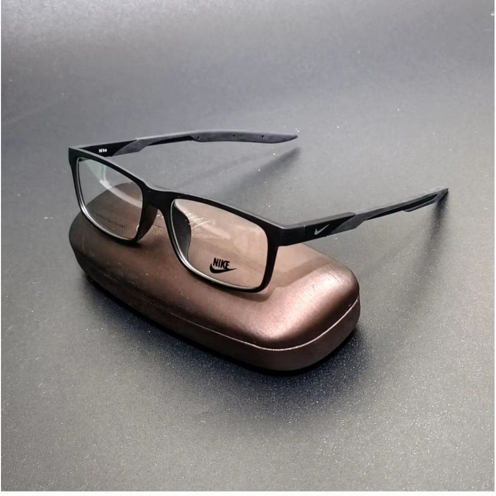 Frame kaca mata nike sport all black