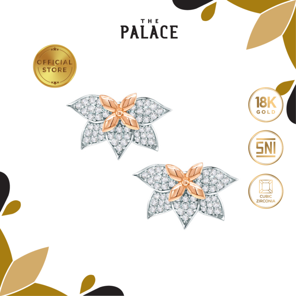 Hala Gold Blooming Grace Earring / Anting