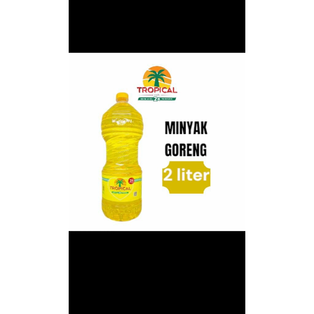 

MINYAK GORENG TROPICAL BOTOL 2 liter