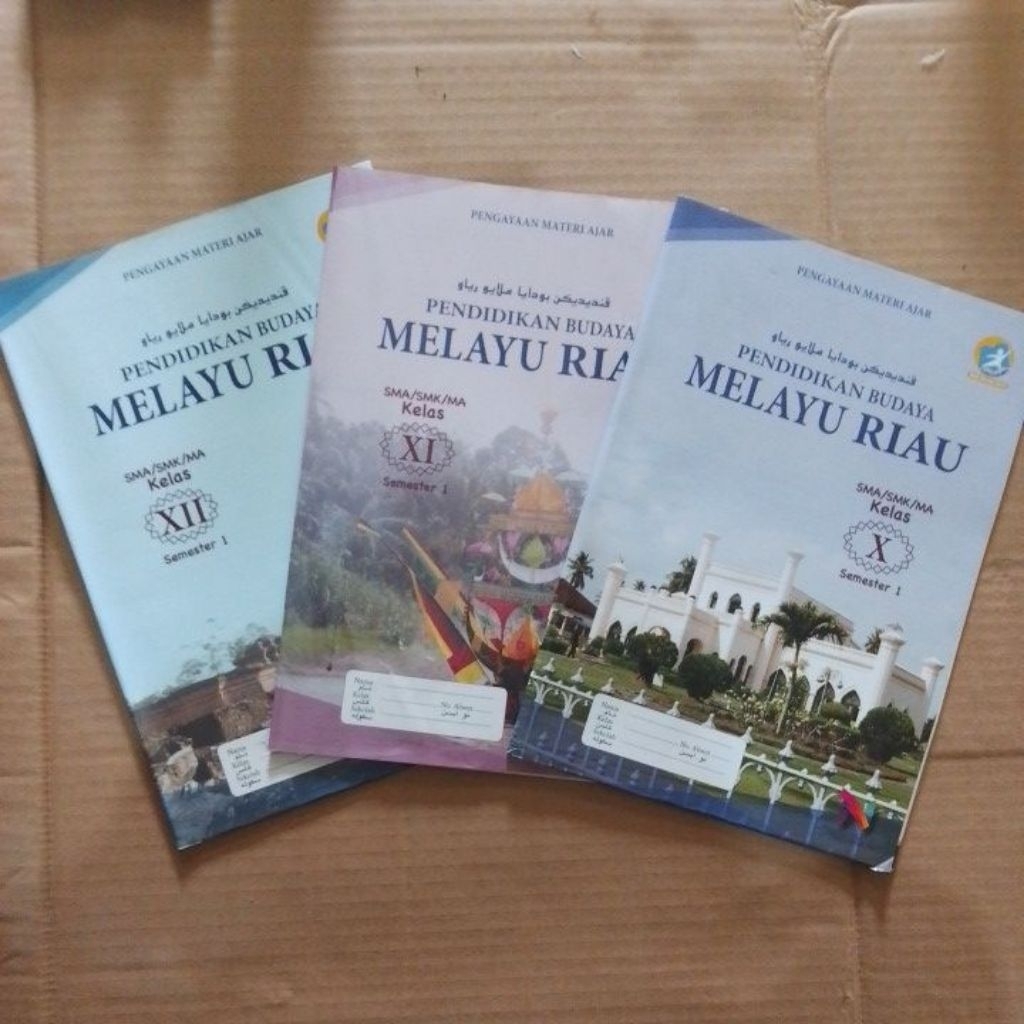 BUKU LKS BUDAYA MELAYU RIAU/BMR KELAS, 10,11,12 SMA/SMK SEMESTER 1 K13