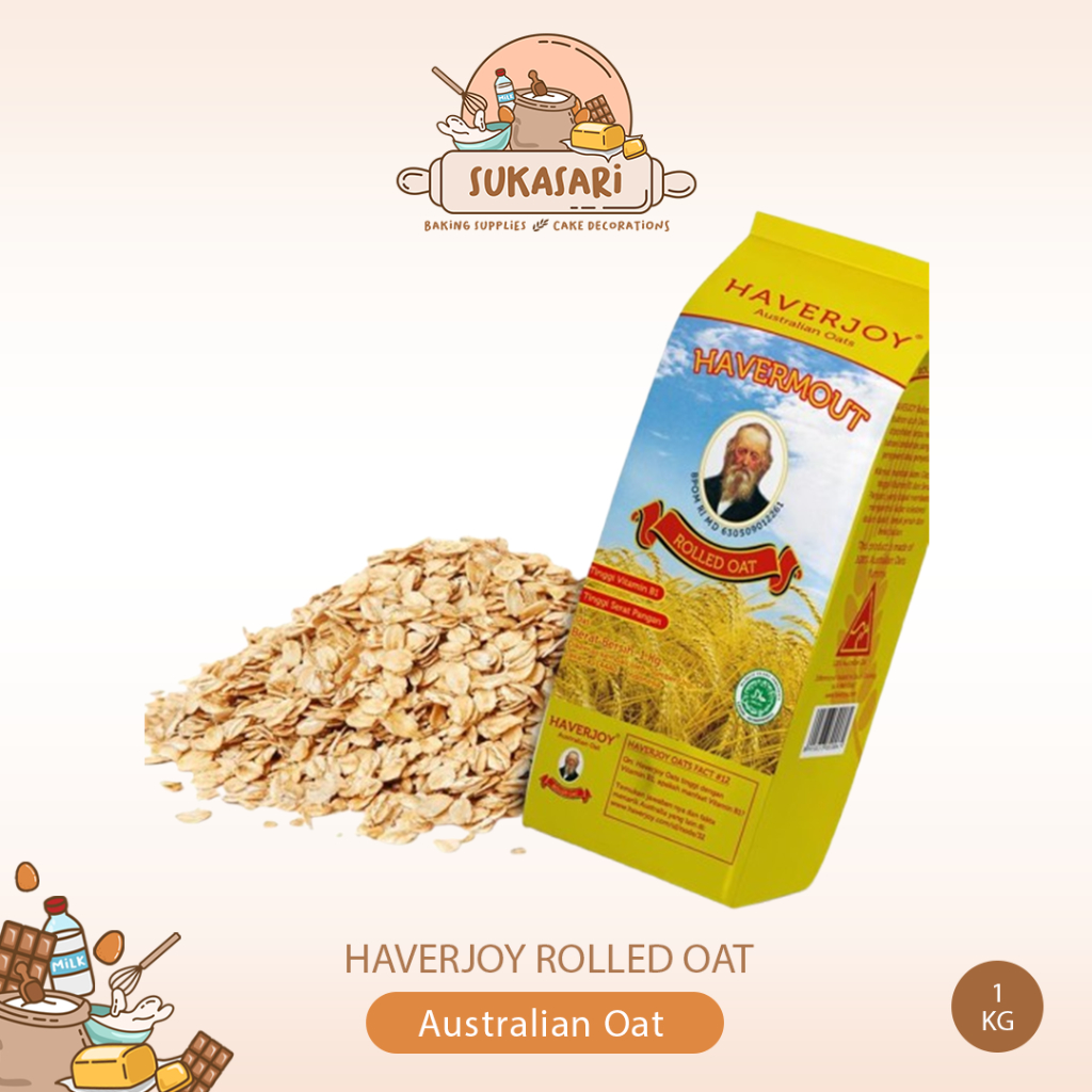 

Haverjoy Rolled Oat 1kg Havermout Australian Oat Oatmeal