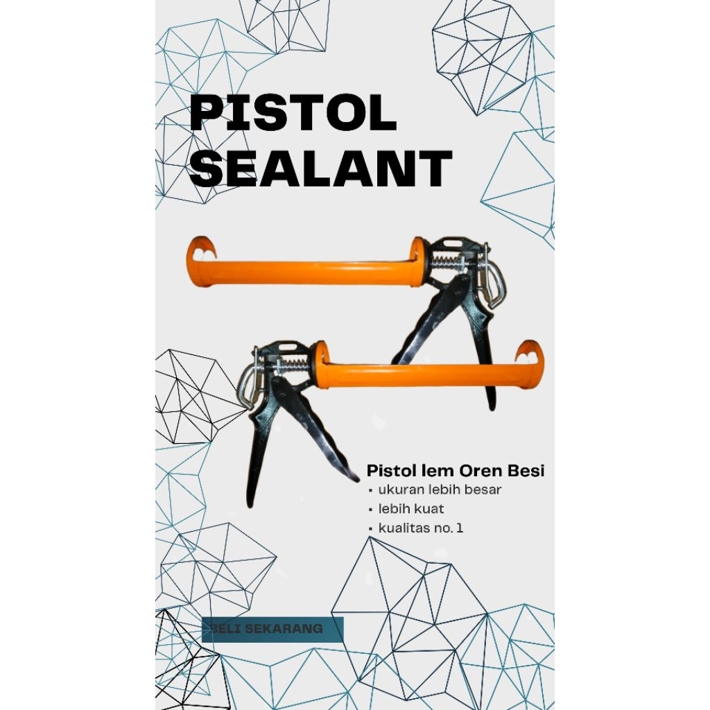 PISTOL SILICONE SEALANT OREN BESI