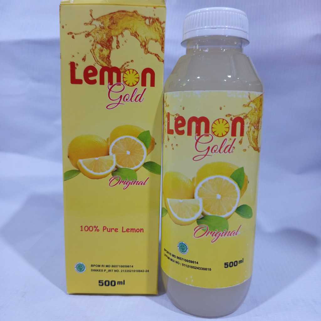 

Sari Lemon Gold 500ml Pure 100% Lemon Termurah