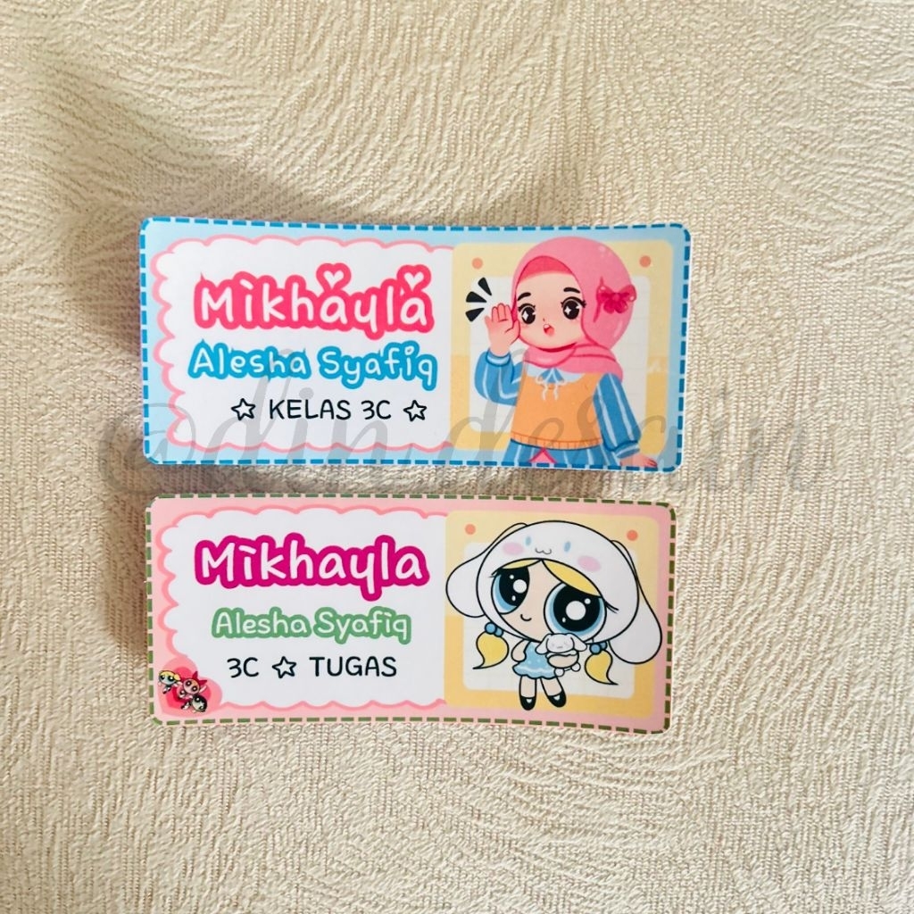 

STIKER NAMA BUKU (WAJIB BACA DESKRIPSI) TEMA ANAK CEWE COWO