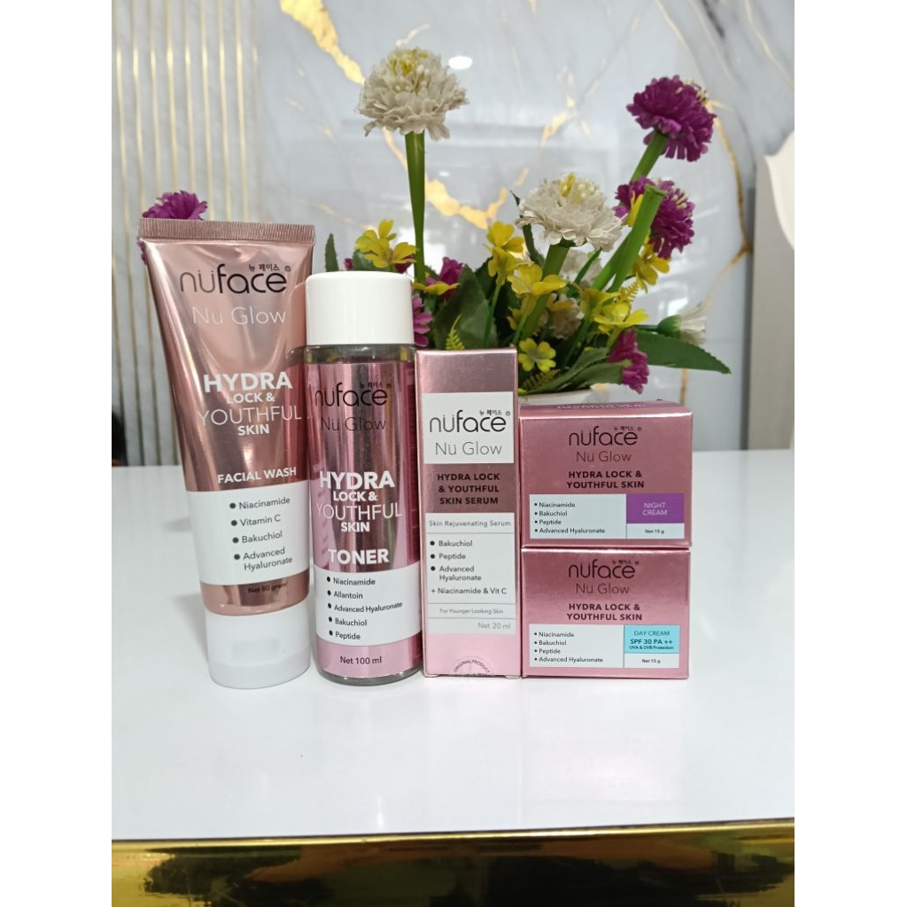 Paket Nuface Nu Glow isi 5