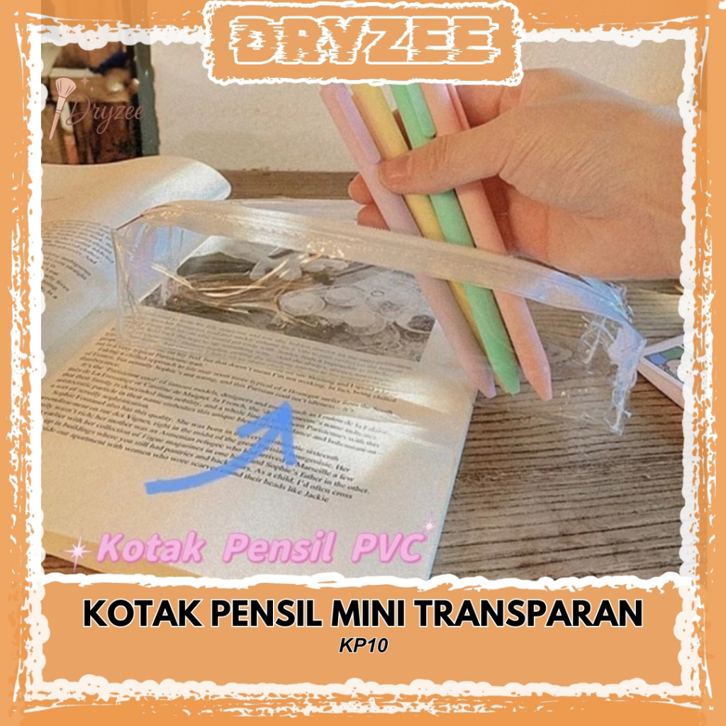 

Kotak Pensil MIni Transparan PVC Aesthetic KP10