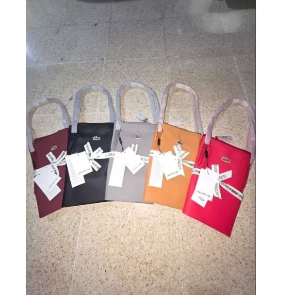 TOTEBAG TAS JINJING WANITA LACOSTE BUAYA
