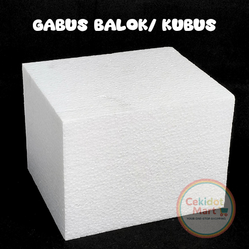 Gabus Styrofoam Dummy Balok Untuk Wedding/ Kue Ulang Tahun Bisa Custom Size