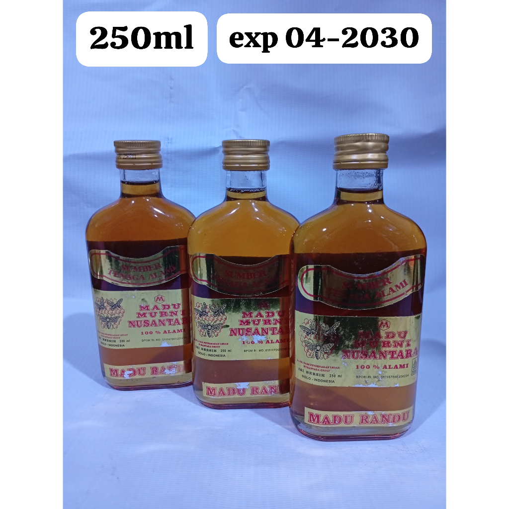 

MADU MURNI NUSANTARA 250ML / MADU / SUPLEMEN HERBAL TERMURAH