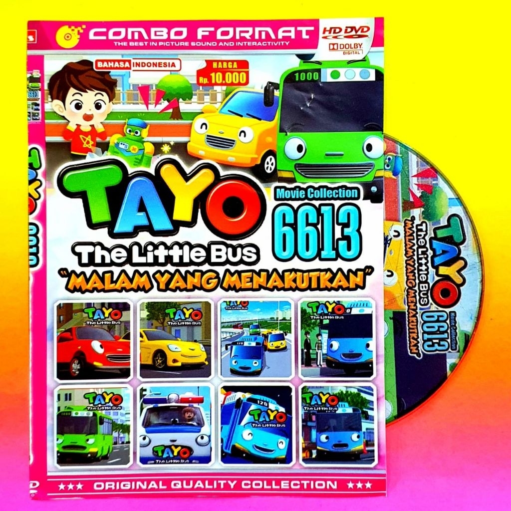 KASET DVD THE LITTLE BUS TAYO DUBBING BAHASA INDONESIA