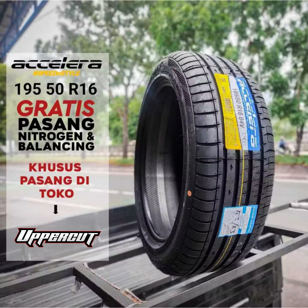 BAN MOBIL ACCELERA PHI-R 195 50 R16 BAN MOBIL JAZZ, YARIS, VIOS