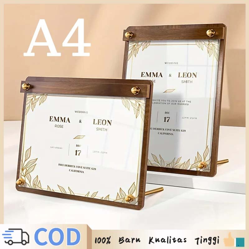 Standing Menu Meja  Stand Menu Berdiri Menu Stand With Base