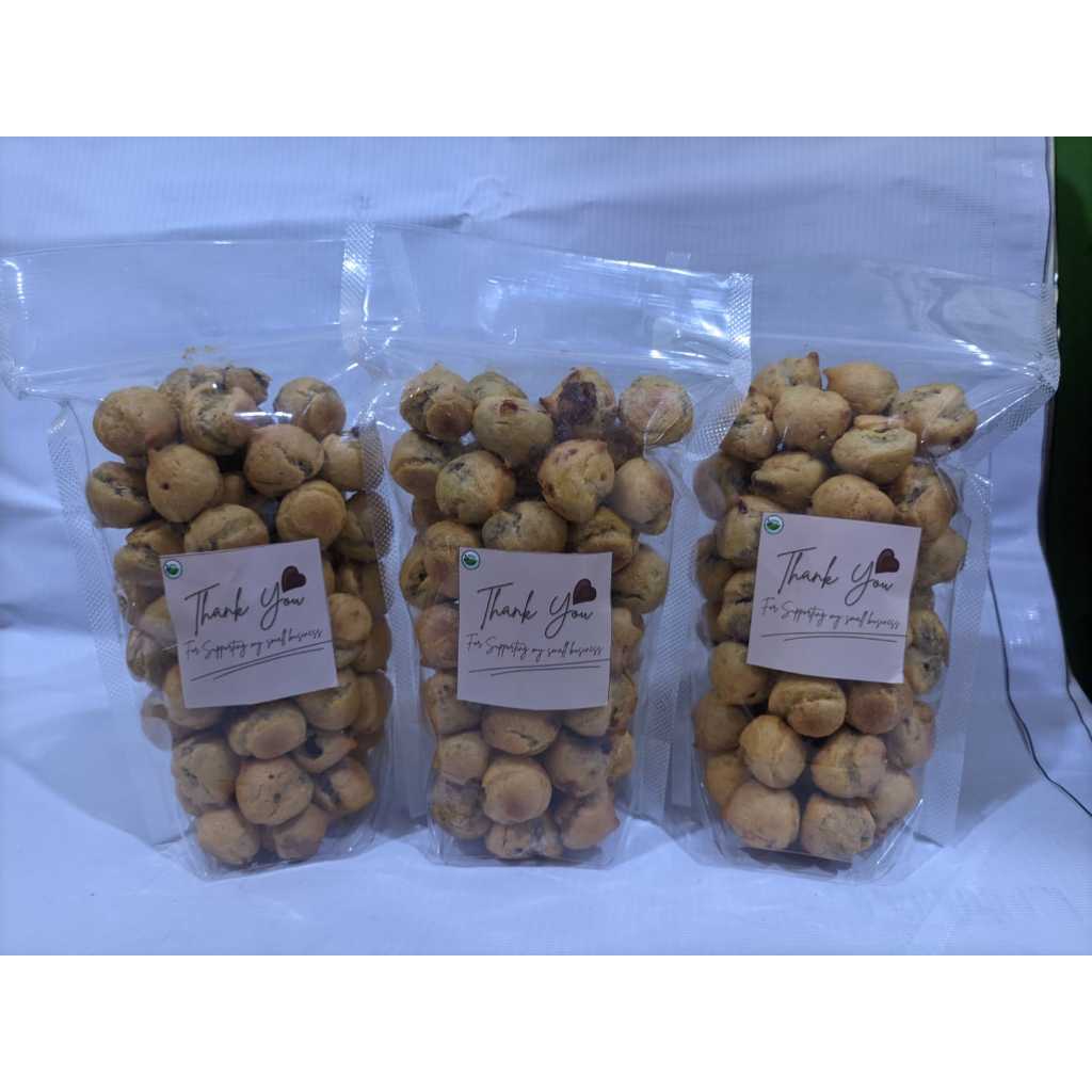 

Soes kering isi cokelat soes coklat cemilan 200 gr