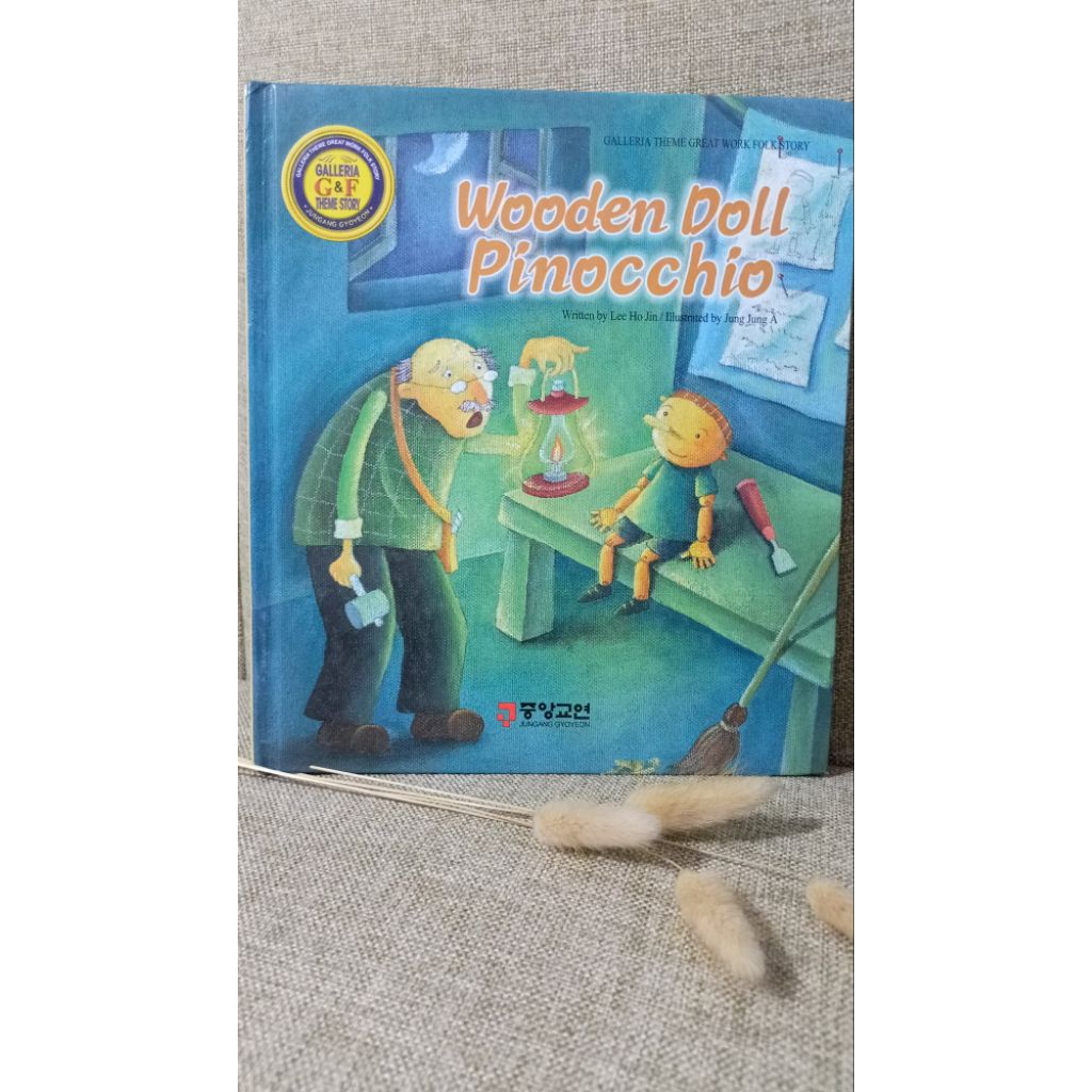 Buku cerita WOODEN DOLL PINOCCHIO